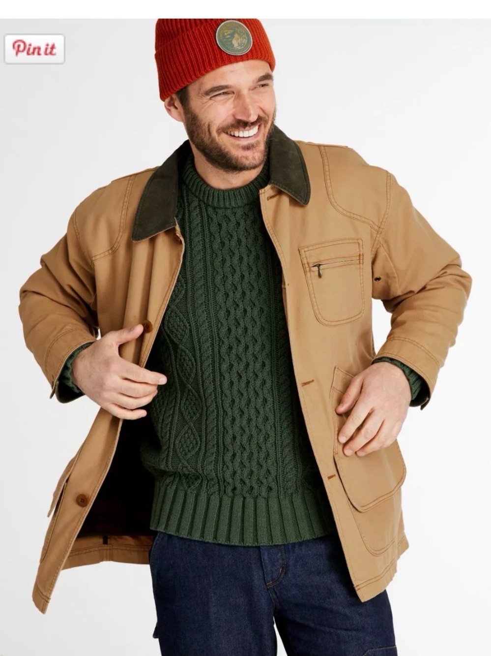 L.L. Bean Original Tan Canvas Field Jacket Fall 2025